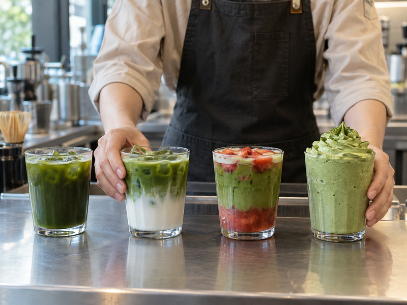 matcha drinks quality check