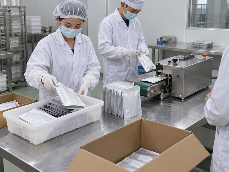Packing changeover correction demonstrated for an audit follow-up