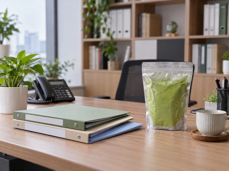 Matcha supplier Japan trading account coordination materials