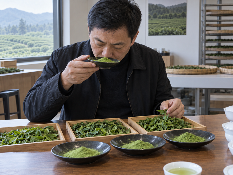 chinese matcha quality check
