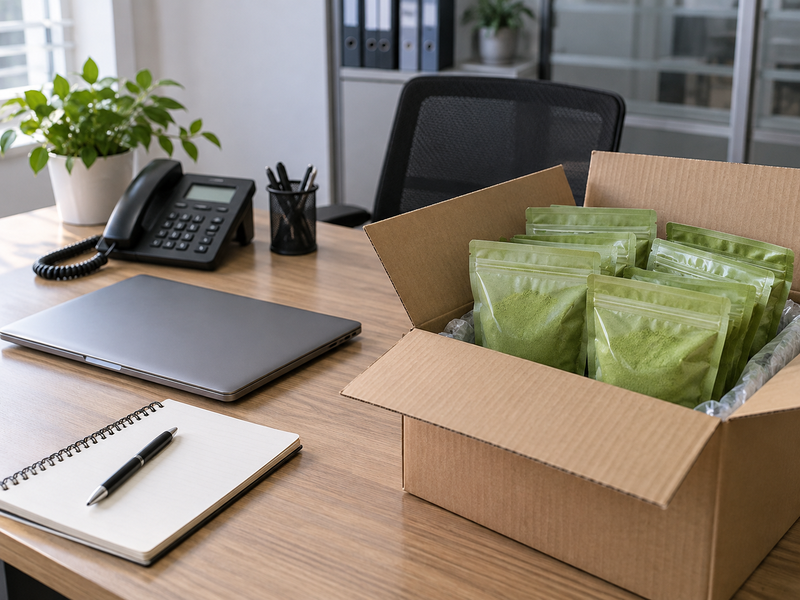 Matcha dropshipping supplier cancellation case materials at a support desk