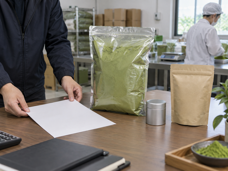 Matcha price per kg review comparing product and pack identities