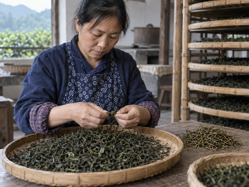 How Does a Leaf Become Tencha