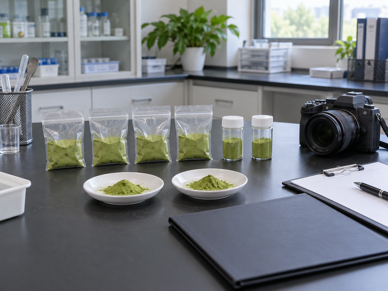 Matcha supplier corrective action evidence materials preserved for review