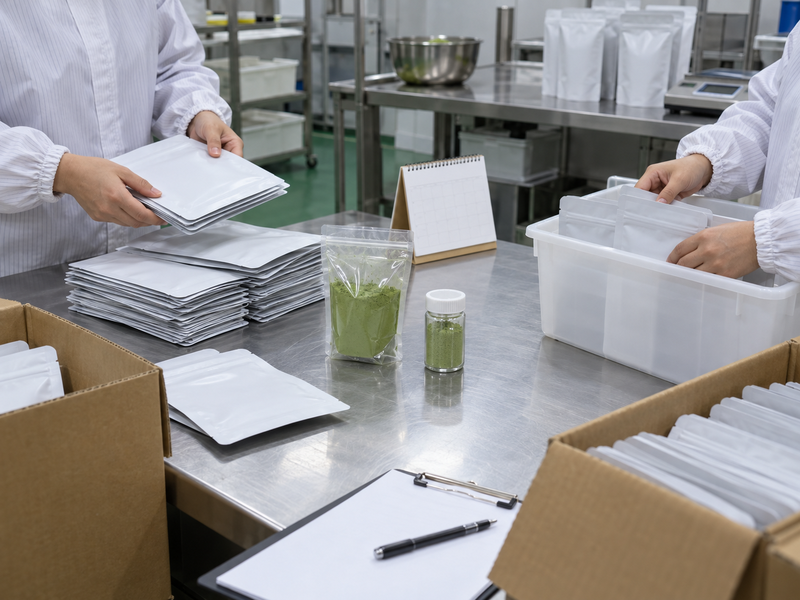 Deposit purpose reviewed against reserved material and packaging work