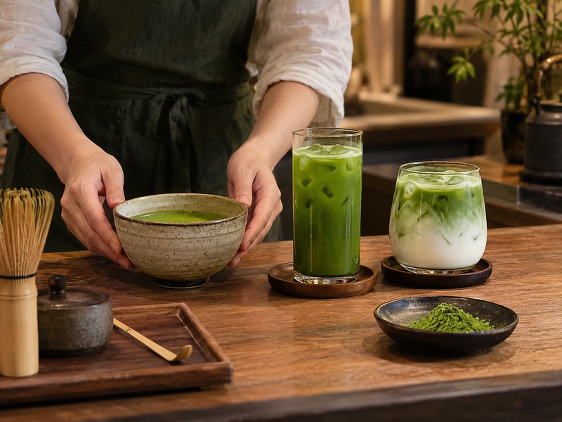 how to drink matcha quality check