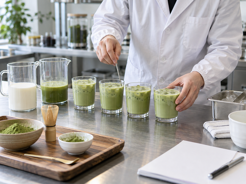 how to start a matcha business recipe trial