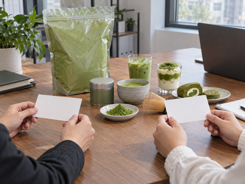 matcha business plan customer channel assumptions