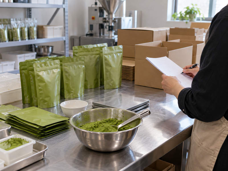 matcha business plan capacity plan
