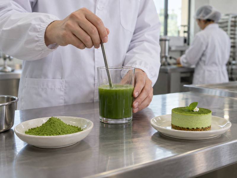 Material states selected for matcha color measurement