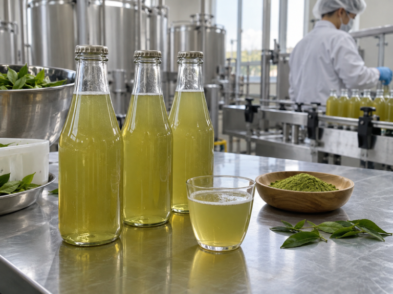 matcha kombucha featured image