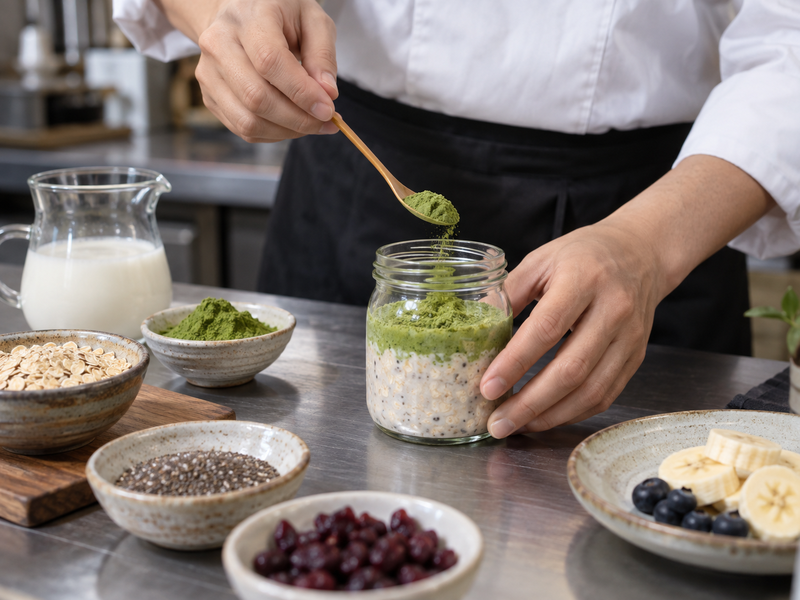 How Do You Make Matcha Overnight Oats