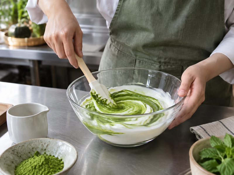 How Do You Make a Matcha Yogurt Swirl