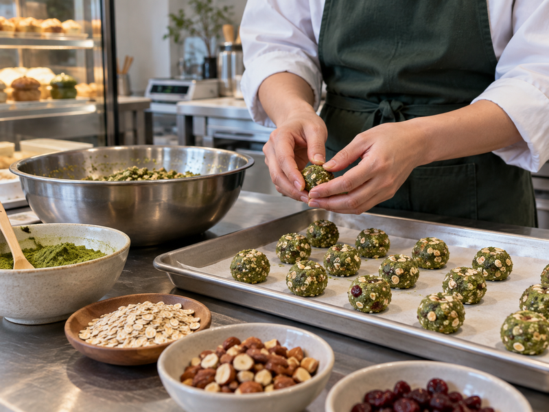 How Do You Make Matcha Nut-Butter Bites