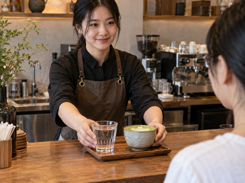 How Should a Cafe Answer Customers