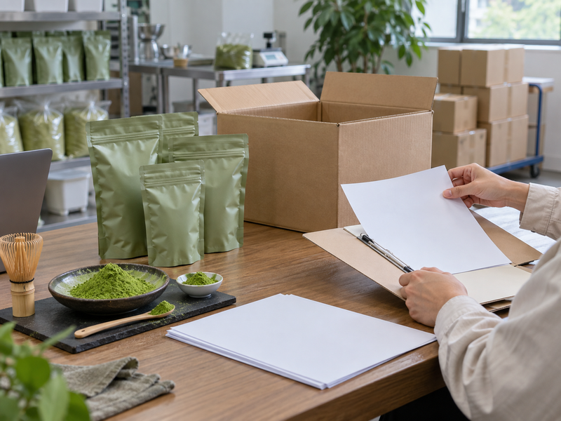 matcha wholesale minimum order quantity first order readiness