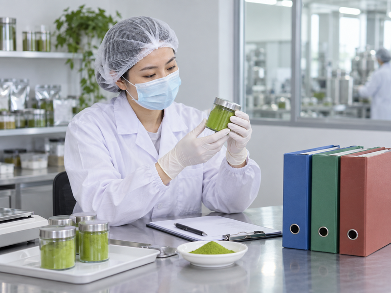 Separate plain folders for different supplier evidence types