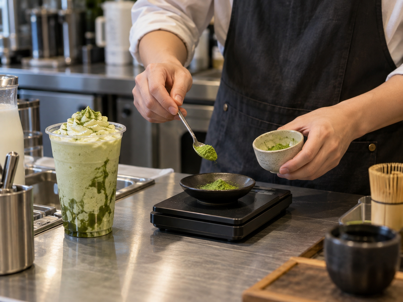 How Much Matcha Belongs in One Shake