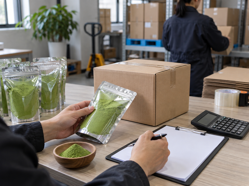 matcha wholesale pricing delivered cost