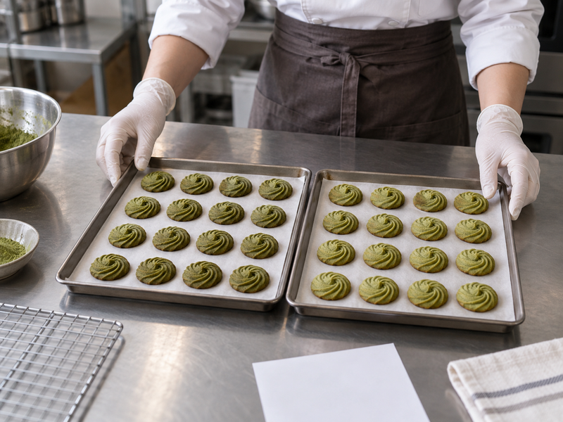 matcha wholesale for bakeries after bake comparison