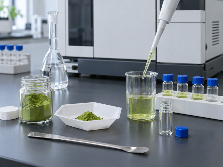 Independent featured image for matcha caffeine specification