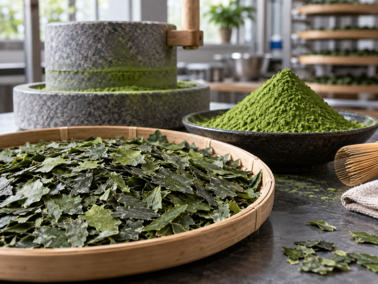 Tencha vs matcha for commercial tea and food service