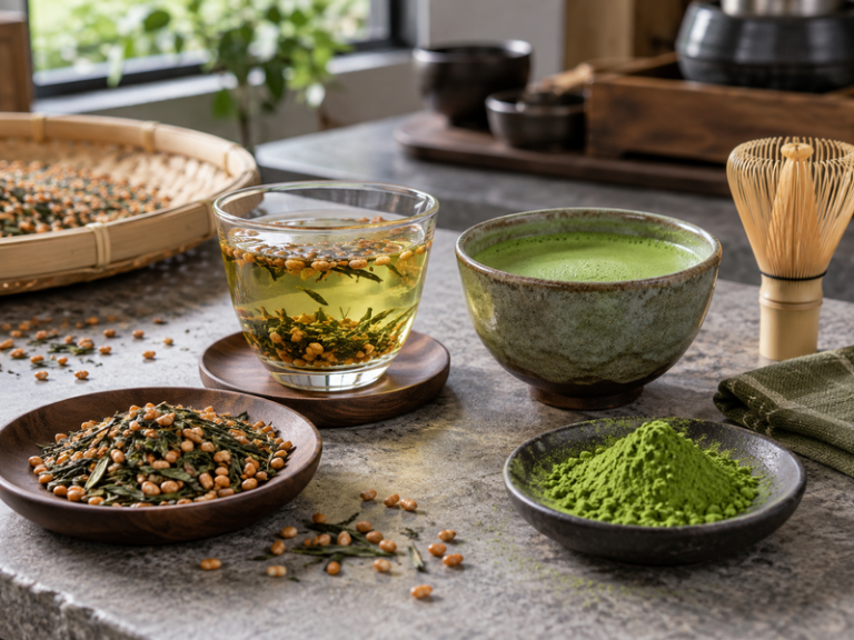 Genmaicha vs matcha for commercial tea and food service