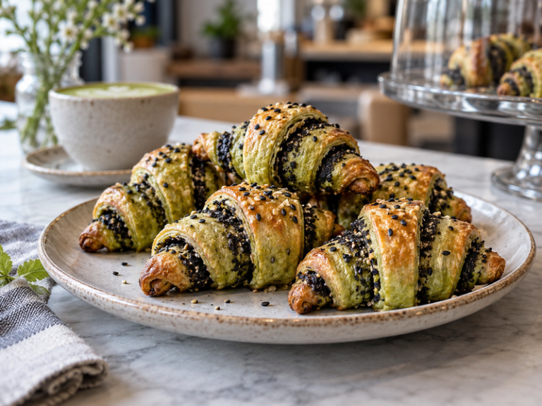 Matcha rugelach featured image