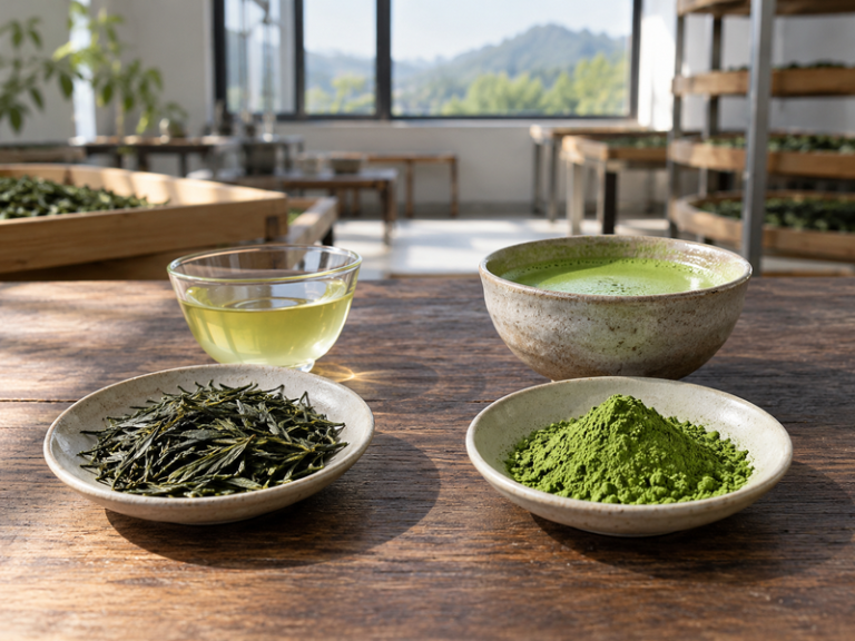 Sencha vs matcha featured image
