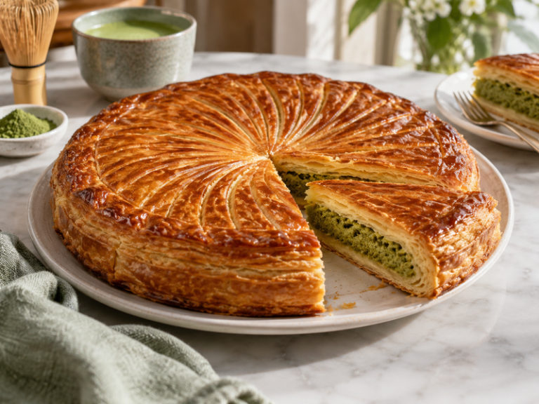 Matcha galette des rois featured image