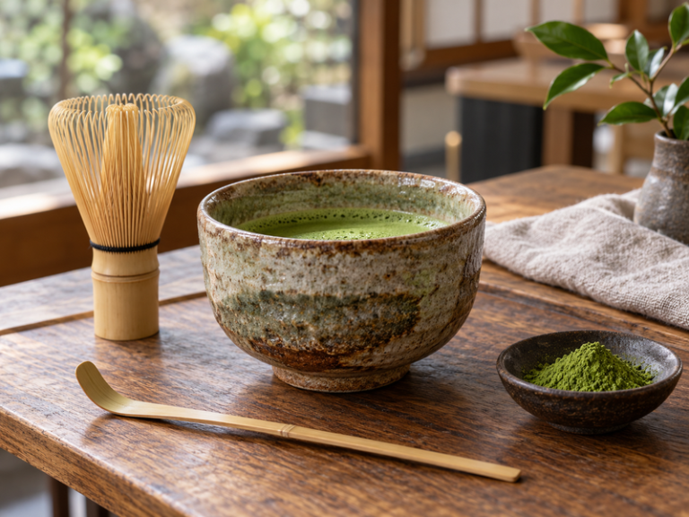 Traditional matcha bowl featured image