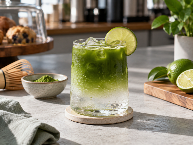 Matcha tonic water featured image