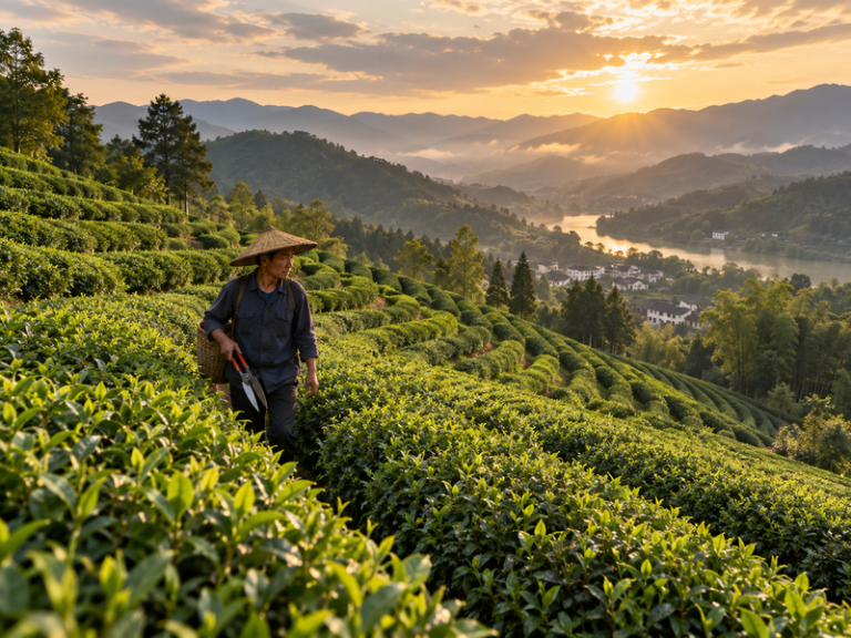 Tea bush pruning for matcha featured image
