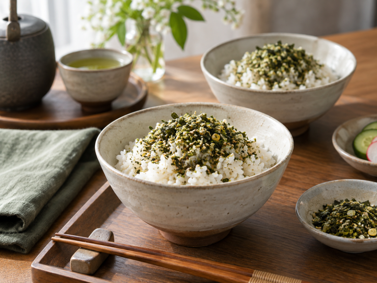 Matcha furikake featured image