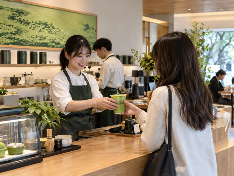 Matcha cafe design featured image