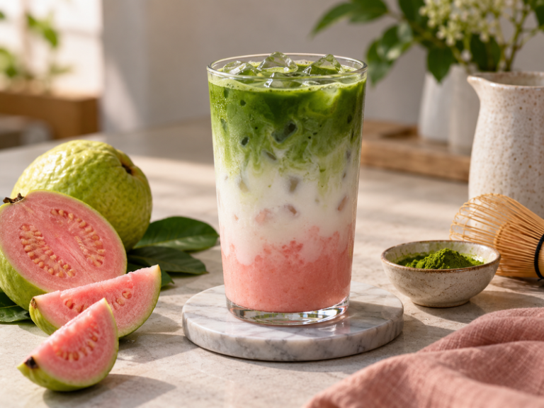 Guava matcha featured image