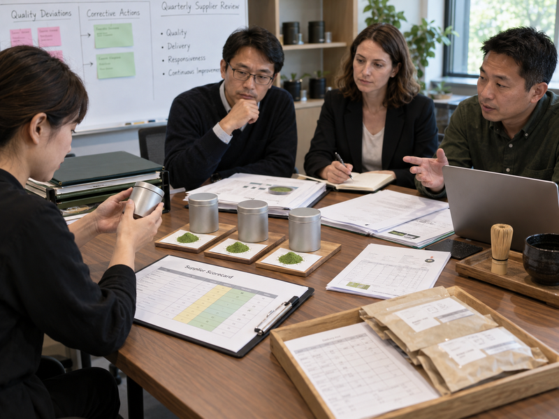 Matcha order lines with promised and actual receiving dates