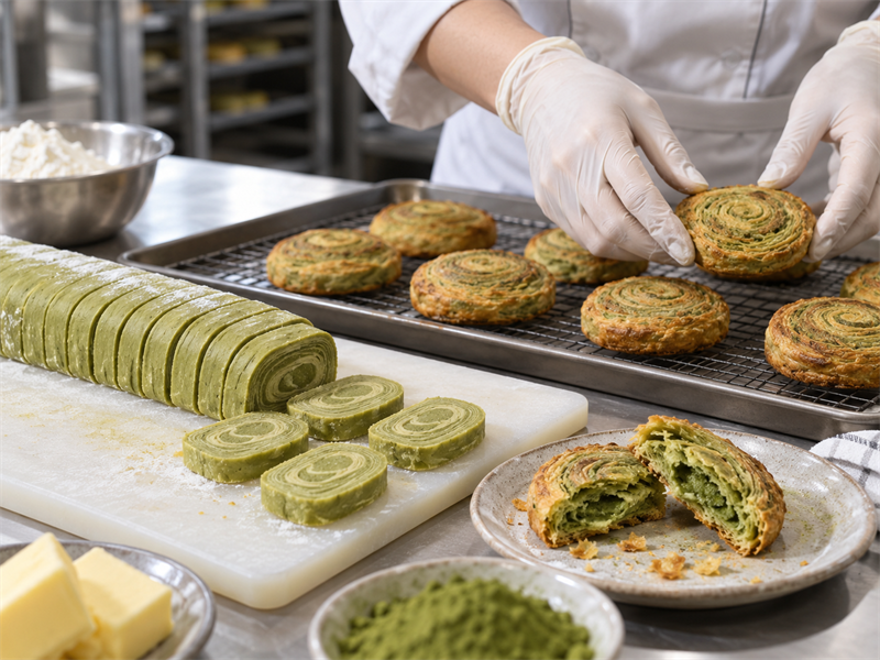 Matcha dessert recipes preparation and quality check 2