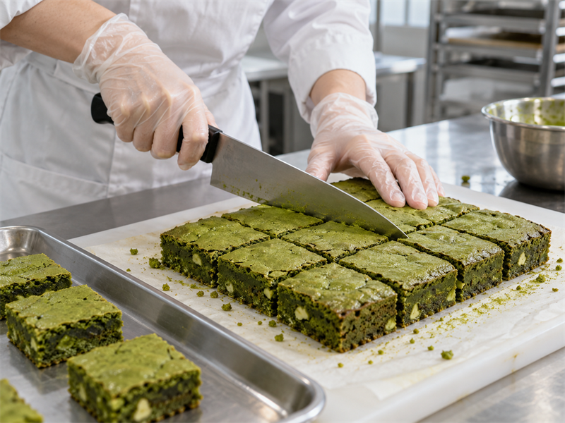 Matcha dessert recipes preparation and quality check 3