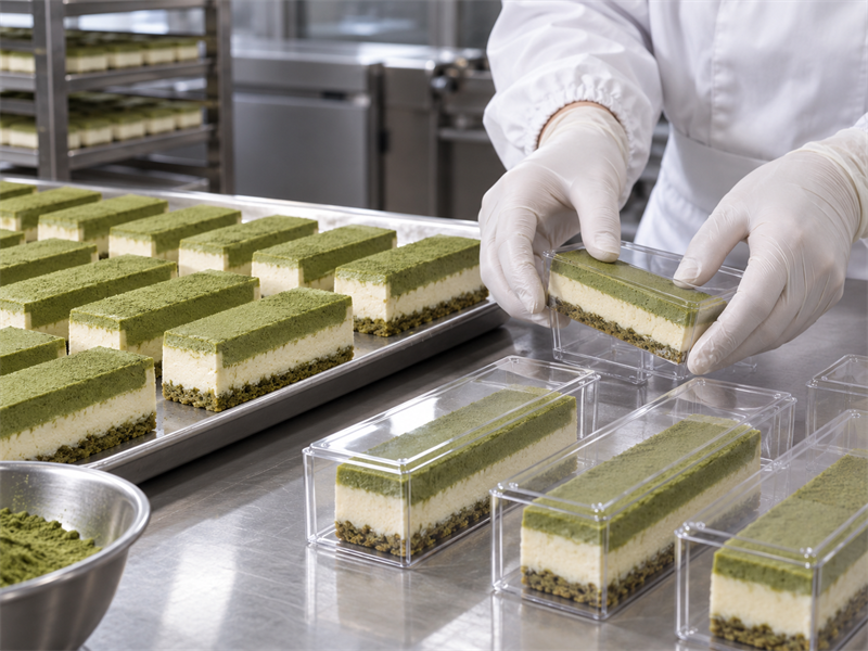 Matcha dessert recipes preparation and quality check 4