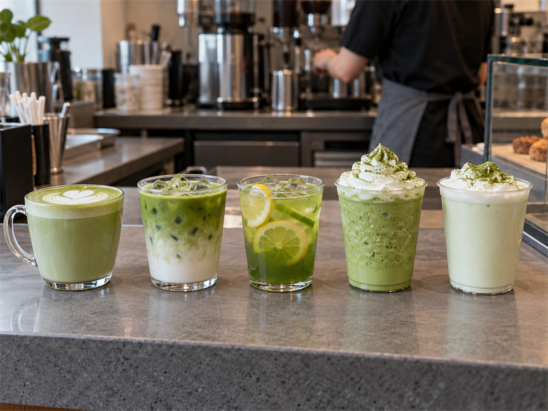 Matcha drink recipes preparation and quality check 1