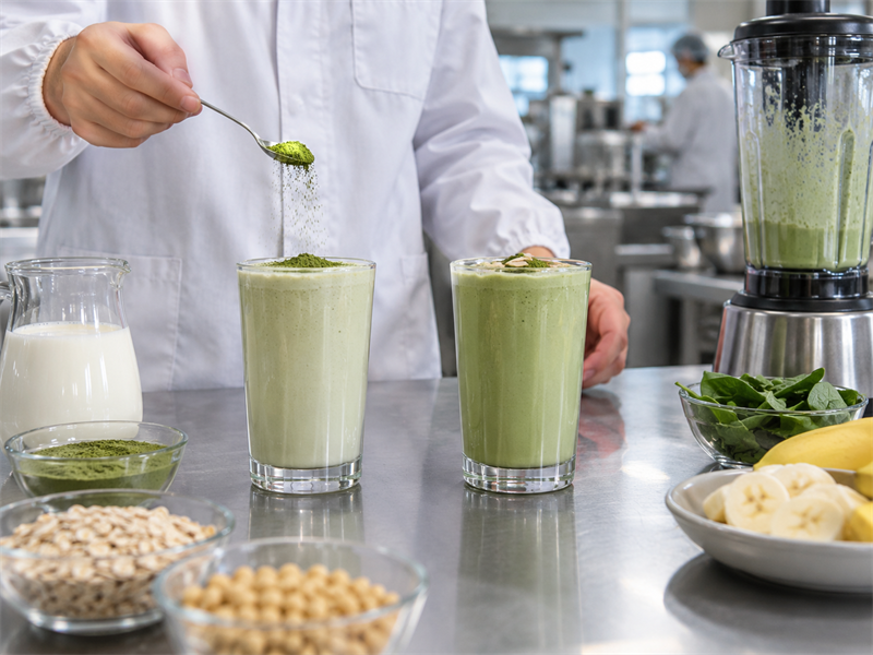 Matcha drink recipes preparation and quality check 4
