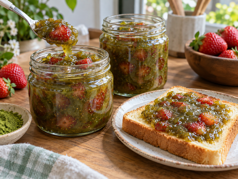 Matcha jam featured image