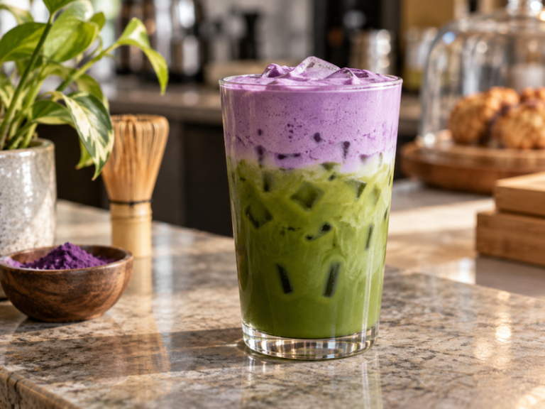 Ube matcha featured image