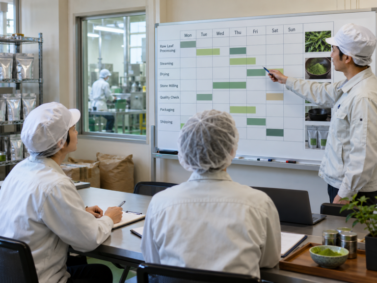 Matcha production scheduling featured image