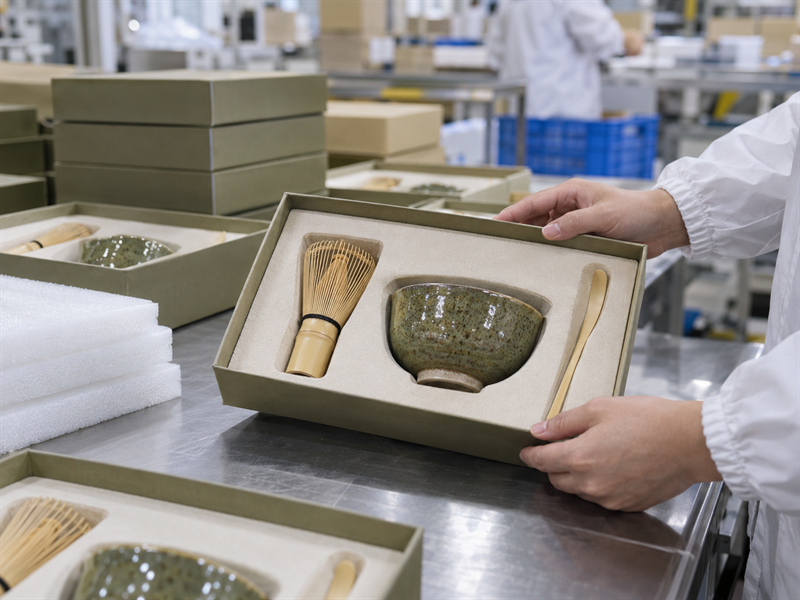 Matcha Starter Set: Matcha set checked in protective retail packaging
