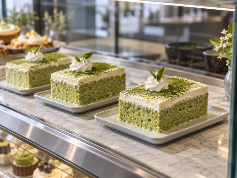 Matcha tres leches cake featured image