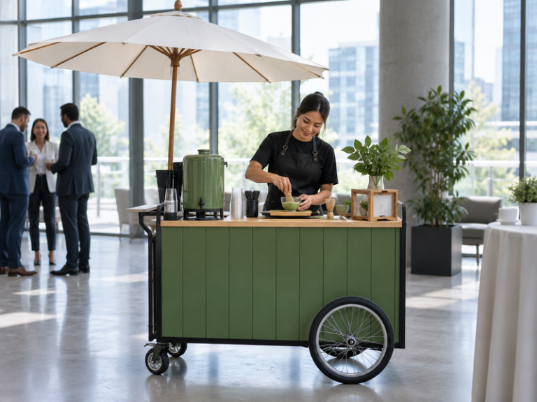 Matcha cart catering guide featured image