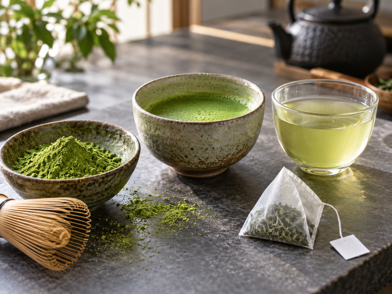Matcha tea bags vs powder featured image