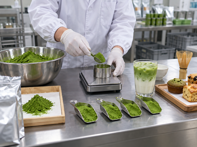 Demand scenarios for matcha supply planning at a beverage company